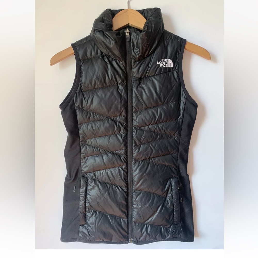 The North Face Women’s Size XS Black Puffer Vest Full Zip Jacket